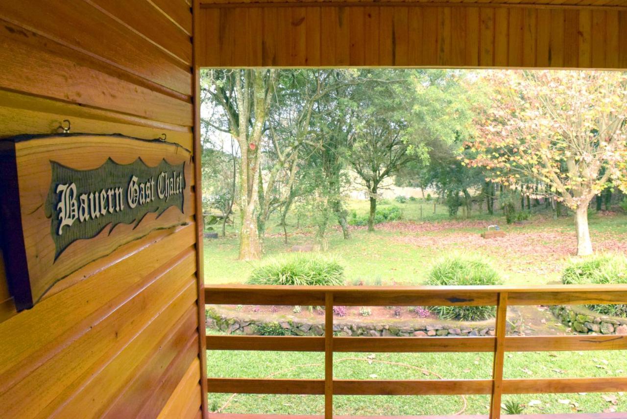Bauern Gast Chalet Nova Petropolis Eksteriør bilde